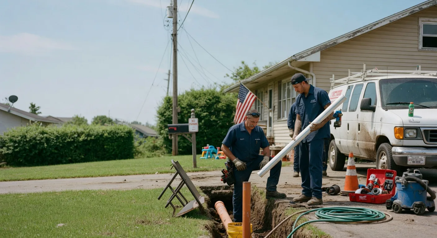 Sewer Line Inspection in Evansville, WY